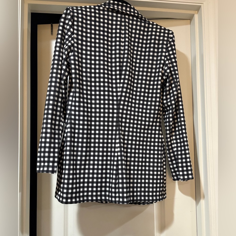 ASOS Monochrome Checkered Jacket - Picture 2 of 3